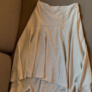 Midi skirt Calvin Klein, back is longer than front. New